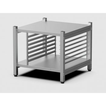 UNOX XWVRC-0721-H - magas nyitott készülék állvány, GN2/1 tálca sínezettel