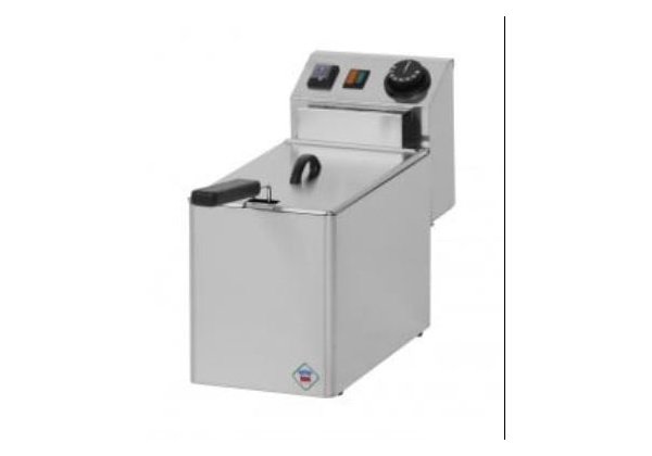 RmGastro FE 04E - EcoLine asztali fritőz, 4 lt-es, hideg zónás, 2.1 kW/230V