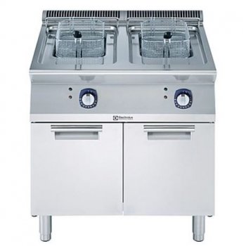 Electrolux Professional XP700 - 2x15 lt.-es elektromos olajsütő, zárt alépítményen,
