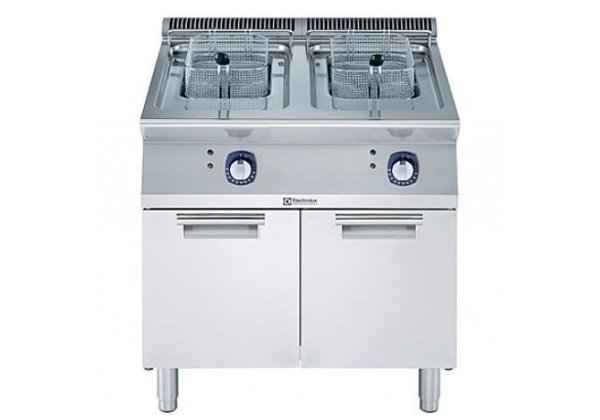 Electrolux Professional XP700 - 2x15 lt.-es elektromos olajsütő, zárt alépítményen,