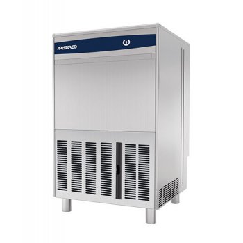 ARISTARCO CV 60.28 - Bar&amp;Hotel, üreges ún. Hollow IceCube jéggép,  60kg/nap, 28kg-os tárolóval