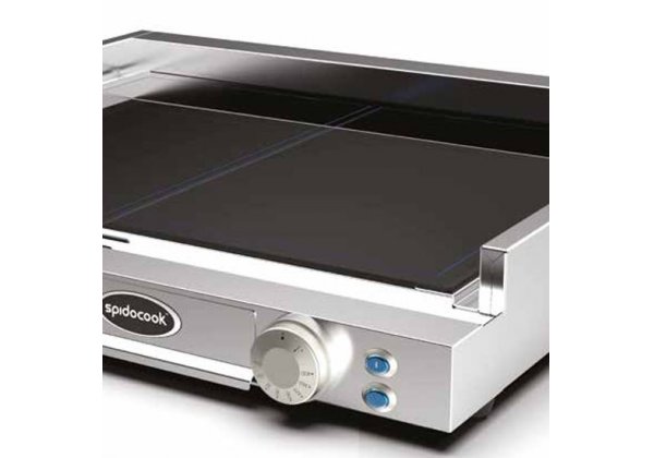 SPIDOFLAT™  SP200 - 1 zónás elektromos lapsütő, Üvegkerámia sütőfelülettel