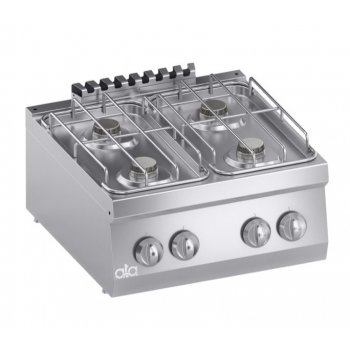 ATA 600  - 4 égős, gázüzemű asztali főzőlap 26.0kW