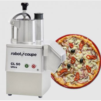 Robot-Coupe CL50 Ultra PIZZA - zöldség feldolgozó gép, 3 db tárcsával 2033;