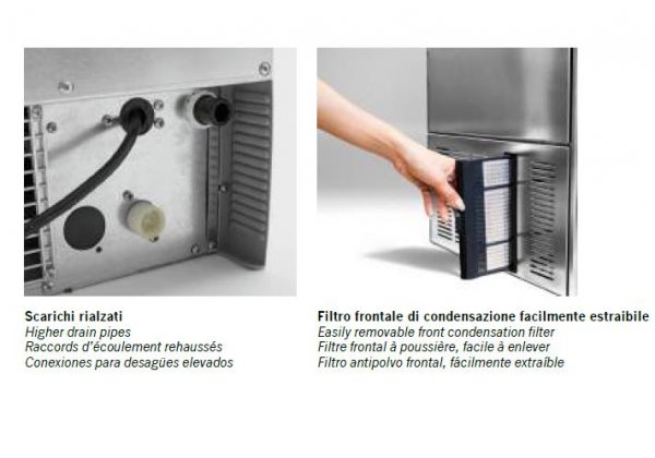 ARISTARCO CV Serie - Bar & Hotel Hollow IceCube jéggépek  20-90 kg/nap gyártó teljesítménnyel