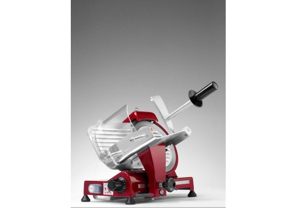 HENDI Profi Line 220 RED - asztali felvágott szeletelő gép, 220 mm késtárcsával