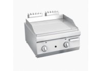 ATA 600 - 2 zónás, gázüzemű asztali lapsütő, Sima sütőfelület, 8.0kW