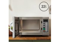 Panasonic NE-1037 - Mikrohullámú sütő, 1 magnetron; 3 teljesítmény szint; GN1/2 belső; 1000W;