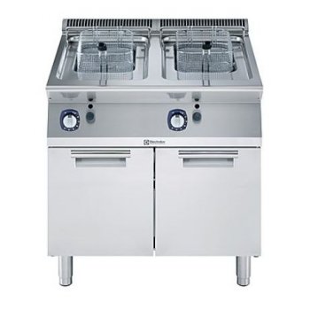 Electrolux Professional XP700 - 2x7 lt.-es gáz üzemű olajsütő, zárt alépítményen