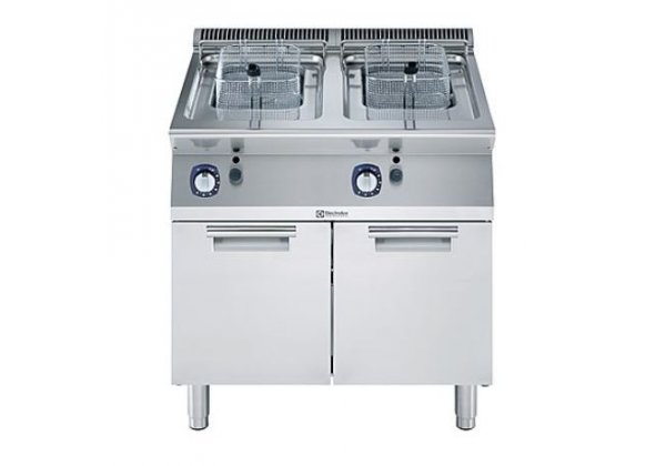 Electrolux Professional XP700 - 2x7 lt.-es gáz üzemű olajsütő, zárt alépítményen