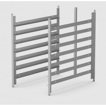 UNOX XR717 - GN1/1 tálca tartó sínpárok, UNOX gyári készülék állványhoz