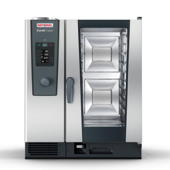 RATIONAL iCombi Classic - Cukrászati 8x40*60 cm GÁZOS manuális sütő kemence