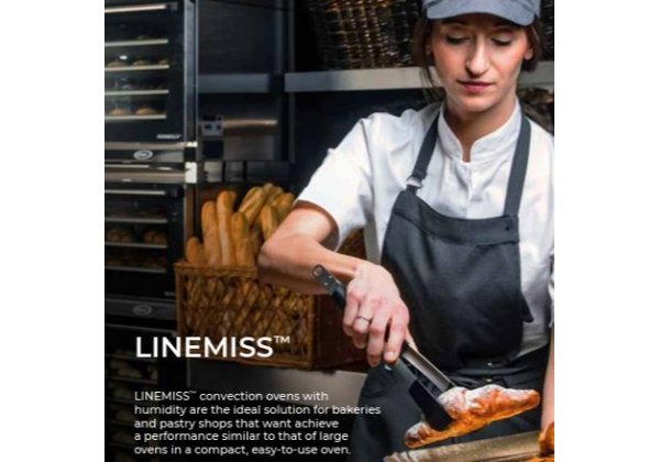UNOX XFT133 LineMiss™ Arianna - látványsütő, 4db 460*330 mm tálcahely, manuális vezérlés