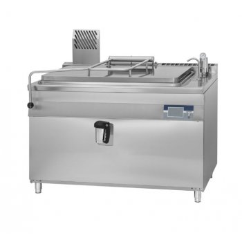 GAM GLF-205  - 200 lt. ÉRINTŐ kijelzős gázüzemű főzőüst, indirekt fűtéssel