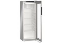 Liebherr MRFvc3511 Silver - üvegajtós, fehér színű hűtőszekrény, ventilációs hűtés, 347lt