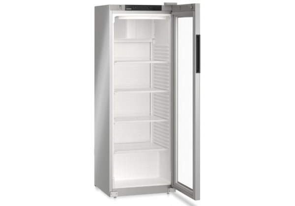 Liebherr MRFvc3511 Silver - üvegajtós, fehér színű hűtőszekrény, ventilációs hűtés, 347lt