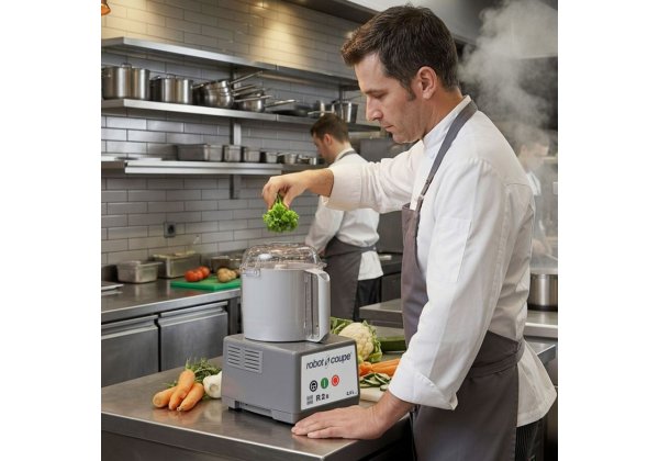 Robot-Coupe R2 - asztali KUTTER 2,9 lt. rm. acél tállal; kód:22100