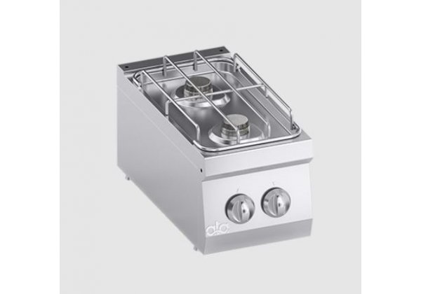 ATA 600 - 2 égős, gázüzemű asztali főzőlap 13.0kW