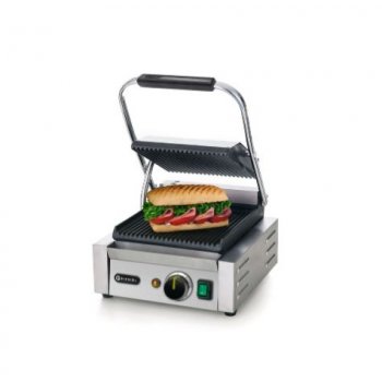 HENDI - kontakt grill alul BORDÁS, felül BORDÁS öntöttvas sütőfelület 263 501