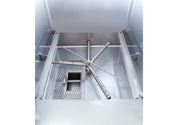 ARISTARCO AU 55.80 EPI ES - 2025-ös modell, Fekete edény mosogató gép, GN2/1-es belső