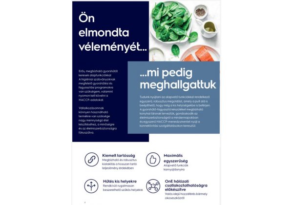 Electrolux - 20*GN1/1 sokkoló, 100kg hűtő /60kg fagyasztó teljesítménnyel