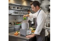 Robot-Coupe R4-1V - asztali KUTTER, 4,5 lt. rm. acél tállal, kód:22430