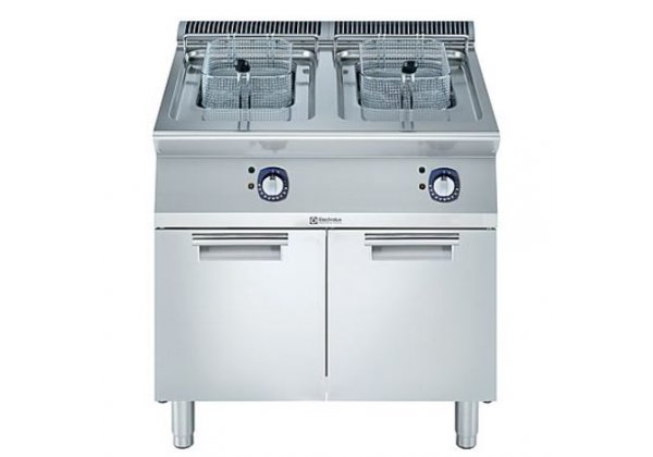 Electrolux Professional XP700 - 7+7 lt.-es elektromos olajsütő, zárt alépítményen,