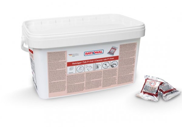 Rational RED Care - professional tisztító tabletta PIROS színű, sütőtér tisztítás öblítés130 db/karton
