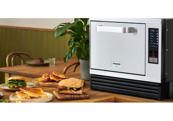 Panasonic NE-SCV3 - INVERTERES Micro HighSpeedOven - 2 magnetron, 1800W;  3 teljesítmény szint
