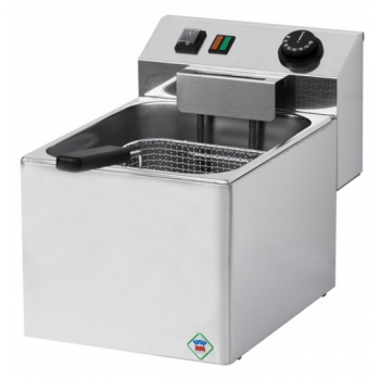 RmGastro FE 07E - EcoLine asztali fritőz, 8 lt-es, hideg zónás, 3.0kW/230V