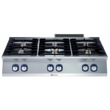 Electrolux Proifessional XP700 - 6 égős asztali gázüzemű főzőlap