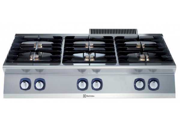 Electrolux 700XP - 6 égős asztali gázüzemű főzőlap, 700-as  széria