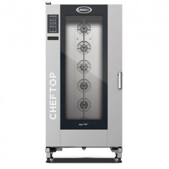 UNOX ChefTop XEVL-2011-DPRS BIG Plus - 20*GN1/1 elektromos, Digitális kombi gőzpároló-sütő