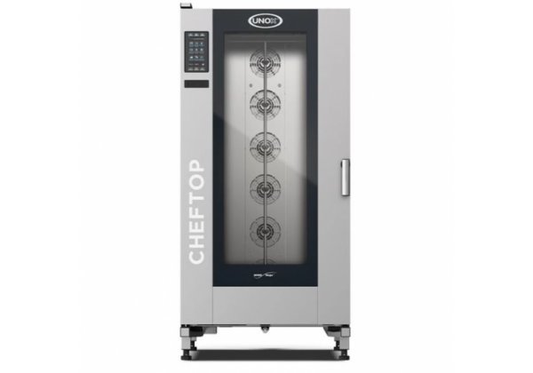 UNOX ChefTop XEVL-2011-DPRS BIG Plus - 20*GN1/1 elektromos, Digitális kombi gőzpároló-sütő